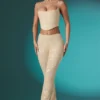 Παντελόνι Fallon Petite με διακοσμητική δαντέλα και χαμηλή μέση σε χρώμα ιβουάρ Παντελόνι Fallon Petite με διακοσμητική δαντέλα και χαμηλή μέση σε χρώμα ιβουάρ