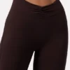Παντελόνι Soft Active με βολάν σε χρώμα Espresso Παντελόνι Soft Active με βολάν σε χρώμα Espresso
