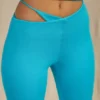 Παντελόνι Valerie Petite Cut Out Flare σε χρώμα Aqua