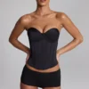 Sabrine Slinky Jersey Low-Rise Hot Pants σε μαύρο Sabrine Slinky Jersey Low-Rise Hot Pants σε μαύρο