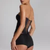 Sabrine Slinky Jersey Low-Rise Hot Pants σε μαύρο Sabrine Slinky Jersey Low-Rise Hot Pants σε μαύρο