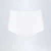 Sabrine Slinky Jersey Low-Rise Hotpants σε λευκό Sabrine Slinky Jersey Low-Rise Hotpants σε λευκό