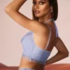 Selena Κορσέ με διακοσμητικό καπάκι σε μπλε Selena Κορσέ με διακοσμητικό καπάκι σε μπλε