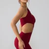 Shyla Slinky Jersey Ruched Cut Out Μίνι Φορέμα σε χρώμα Ruby Shyla Slinky Jersey Ruched Cut Out Μίνι Φορέμα σε χρώμα Ruby