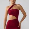 Shyla Slinky Jersey Ruched Cut Out Μίνι Φορέμα σε χρώμα Ruby Shyla Slinky Jersey Ruched Cut Out Μίνι Φορέμα σε χρώμα Ruby