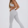 Soft Active V-Waist Pocket Flared Leggings σε γκρι Soft Active V-Waist Pocket Flared Leggings σε γκρι