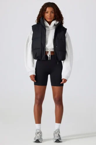 Σορτς ποδηλάτου Super Sculpt χωρίς ραφές σε μαύρο χρώμα