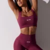 Σορτς ποδηλάτου Super Sculpt με ψηλή μέση σε χρώμα δαμάσκηνο Σορτς ποδηλάτου Super Sculpt με ψηλή μέση σε χρώμα δαμάσκηνο
