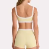 Σορτς Soft Active σε χρώμα λεμόνι Σορτς Soft Active σε χρώμα λεμόνι
