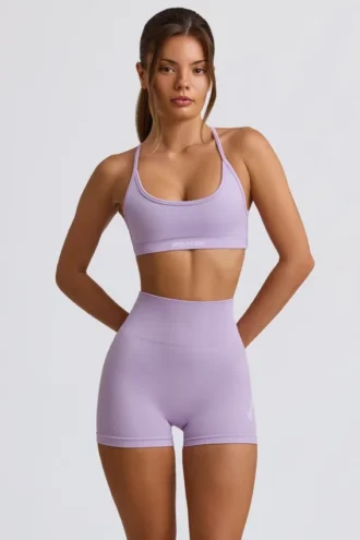 Σορτς Super Sculpt Seamless Mini σε χρώμα Soft Lilac