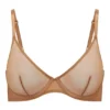 Σουτιέν Intimates Soft Mesh μονής στρώσης με μπανέλες σε χρώμα αμύγδαλο Σουτιέν Intimates Soft Mesh μονής στρώσης με μπανέλες σε χρώμα αμύγδαλο