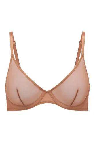 Σουτιέν Intimates Soft Mesh μονής στρώσης με μπανέλες σε χρώμα μέλι Σουτιέν Intimates Soft Mesh μονής στρώσης με μπανέλες σε χρώμα μέλι