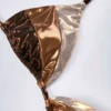 Σουτιέν μπικίνι Caleta με πάνελ σε χρώμα Bronze Gold Σουτιέν μπικίνι Caleta με πάνελ σε χρώμα Bronze Gold