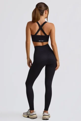Super Sculpt Seamless High-Waist Leggings σε μαύρο χρώμα