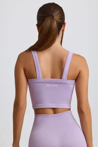 Super Sculpt Seamless Longline Camisole Μπλούζα σε Soft Lilac