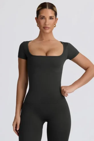 Super Sculpt Seamless T-Shirt σε χρώμα Ash