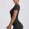 Super Sculpt Seamless T-Shirt σε χρώμα Ash