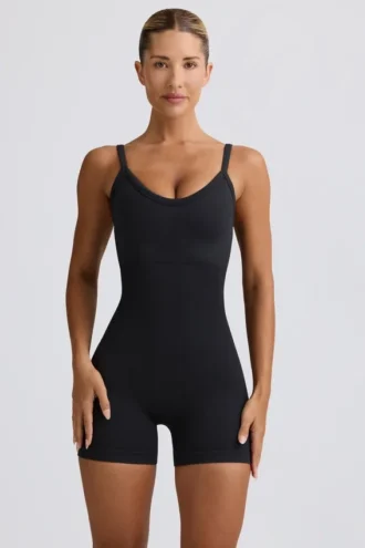 Super Sculpt Seamless Unitard σε μαύρο