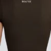 Τ-shirt Super Sculpt χωρίς ραφές σε καφέ χρώμα Τ-shirt Super Sculpt χωρίς ραφές σε καφέ χρώμα