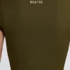 Τ-shirt Super Sculpt χωρίς ραφές σε σκούρο πράσινο