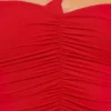 Tesia Slinky Jersey Rose Detail Asymmetric Μπλούζα σε κόκκινο Tesia Slinky Jersey Rose Detail Asymmetric Μπλούζα σε κόκκινο
