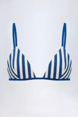Τοπ Μπικίνι Montauk Triangle σε μπλε θαλασσί