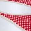 Τοπ Μπικίνι Morella με λαιμόκοψη σε κόκκινο καρό Τοπ Μπικίνι Morella με λαιμόκοψη σε κόκκινο καρό