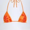 Τριγωνικό Τοπ Μπικίνι Paita με τύπωμα Orange Orchid Τριγωνικό Τοπ Μπικίνι Paita με τύπωμα Orange Orchid