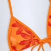 Τριγωνικό Τοπ Μπικίνι Paita με τύπωμα Orange Orchid Τριγωνικό Τοπ Μπικίνι Paita με τύπωμα Orange Orchid