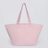 Τσάντα Tote Oversized σε χρώμα Powder Pink Τσάντα Tote Oversized σε χρώμα Powder Pink