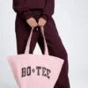 Τσάντα Tote Oversized σε χρώμα Powder Pink Τσάντα Tote Oversized σε χρώμα Powder Pink