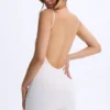 Vera Modal Sweetheart-Neck Low-Back Unitard σε λευκό Vera Modal Sweetheart-Neck Low-Back Unitard σε λευκό