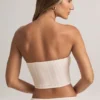 Verna Modal Strapless Crop Top σε ριγέ σχέδιο Verna Modal Strapless Crop Top σε ριγέ σχέδιο