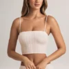 Verna Modal Strapless Crop Top σε ριγέ σχέδιο Verna Modal Strapless Crop Top σε ριγέ σχέδιο