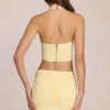 Virella Denim Low-Rise Skort σε χρώμα Lemon Yellow Virella Denim Low-Rise Skort σε χρώμα Lemon Yellow