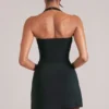 Vita Longline Halterneck Μπλούζα σε μαύρο Vita Longline Halterneck Μπλούζα σε μαύρο