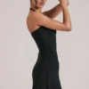 Vita Longline Halterneck Μπλούζα σε μαύρο Vita Longline Halterneck Μπλούζα σε μαύρο